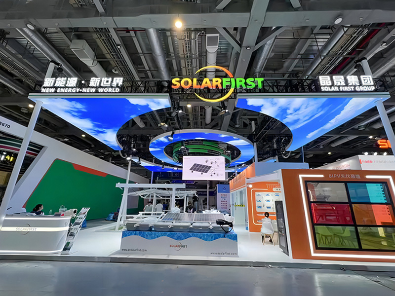 شركة Solar First تستعرض مجموعة حلولها الكاملة في معرض SNEC 2024