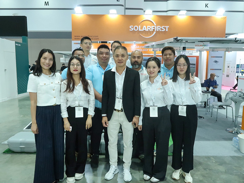 مجموعة سولار فيرست تكشف عن ابتكاراتها في معرض الطاقة المتجددة في تايلاند
