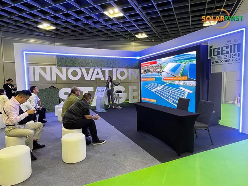 شركة سولار فيرست تحظى بتقدير الصناعة في مؤتمر IGEM 2024 في ماليزيا