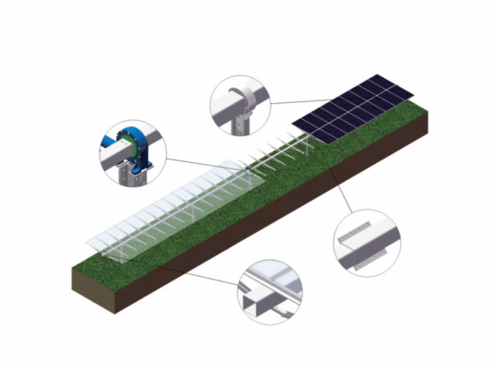 Horizon D سلسلة أنظمة تتبع الطاقة الشمسية