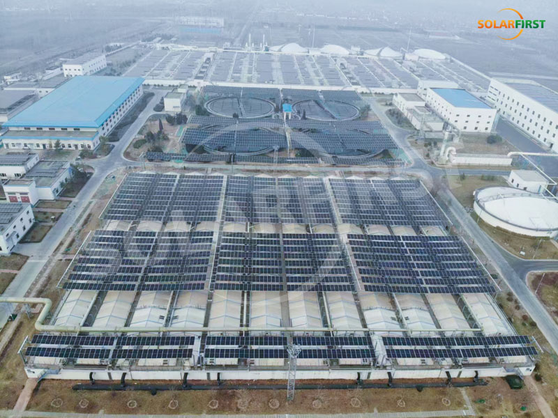 مشروع محطة التخلص من مياه الصرف الصحي Zibo Shandong 1.9MWp