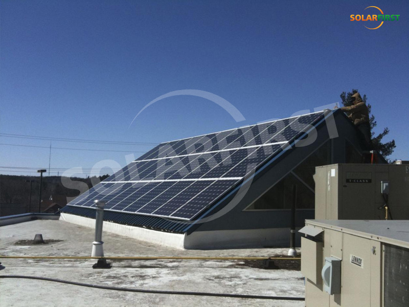 سلسلة نظام تركيب الطاقة الشمسية على السقف - المشابك المعدنية
