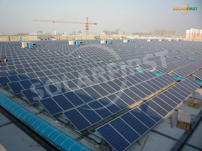 فوجيان تشيوانتشو 2 . 8MW مشروع سقف الدعم الثابت
