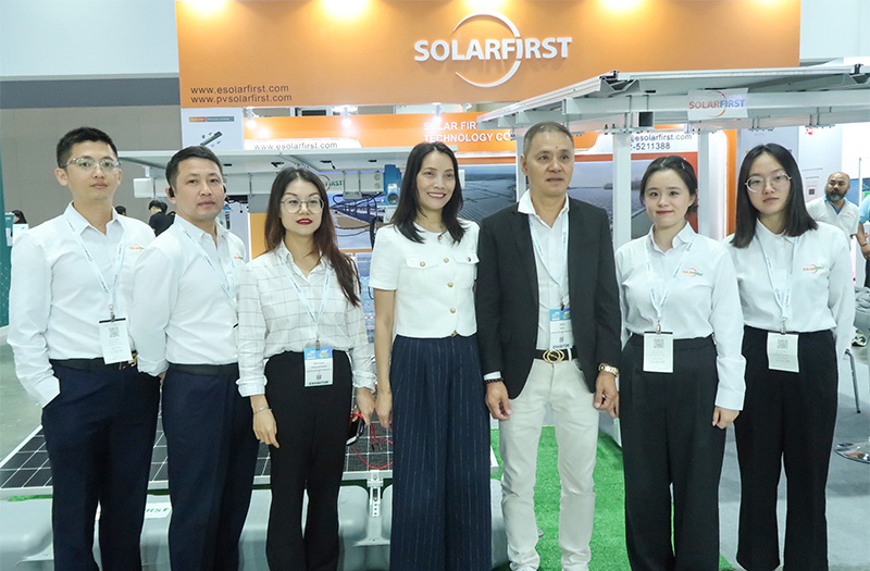 مجموعة Solar First Group تتألق في معرض تايلاند للطاقة المتجددة