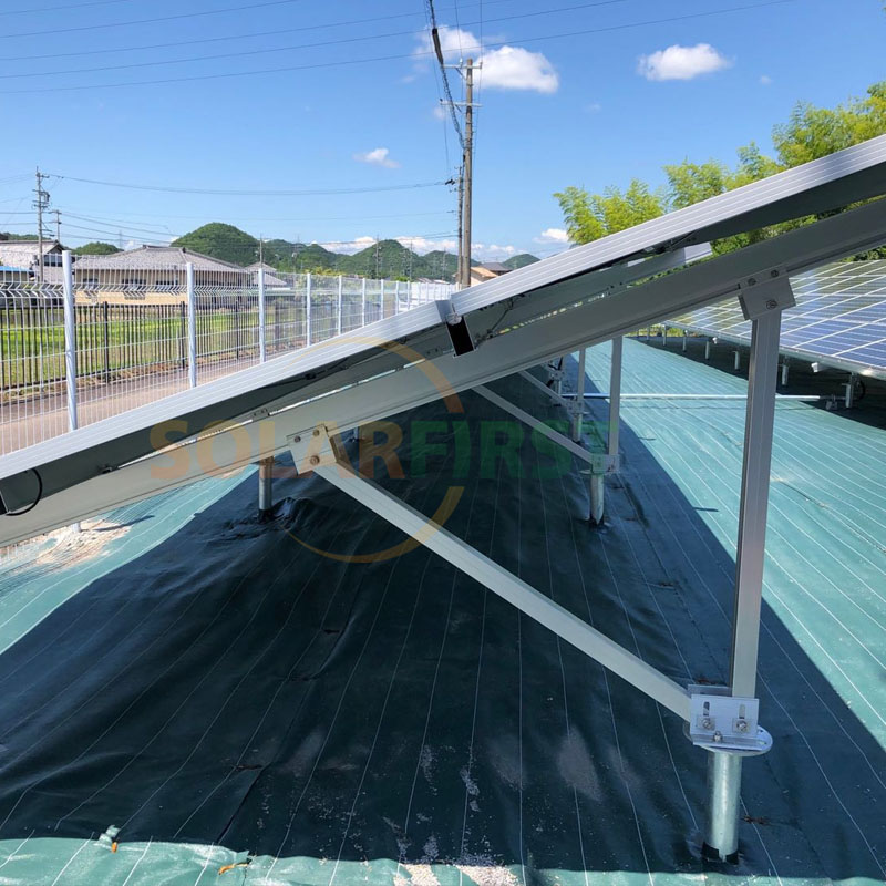 مشروع قوس الألمنيوم المطلي 199kw في اليابان 2019