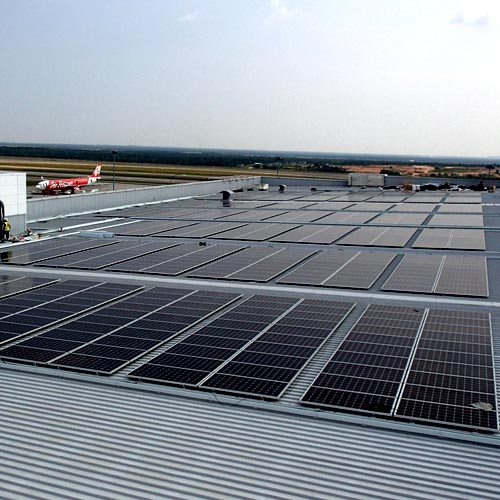 5.8mw مشروع سقف القصدير الشمسية في أمريكا في عام 2016