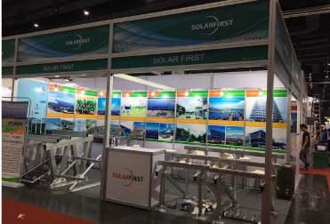 حضور معرض تايلاند لاظهار المنتجات الشمسية الأولى